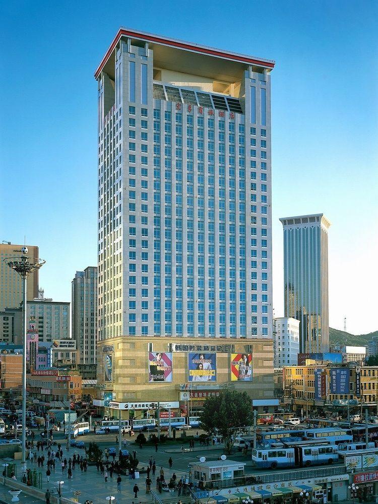 Dalian Hongfu Hotel Bagian luar foto